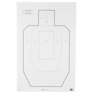 Action Target USPSA White Paper 23"x35" 100 Pack