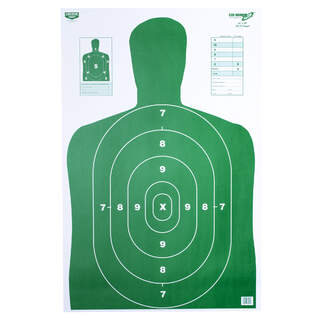 Eze-Scorer BC-27 Green Target 23"x35" 100 Pack