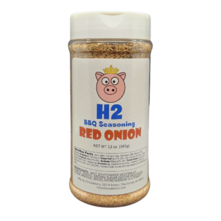 H2 BBQ Seasoning - Red Onion, 12oz