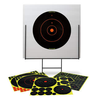 Portable Shooting Range & Backboard w/Targets & Pasters
