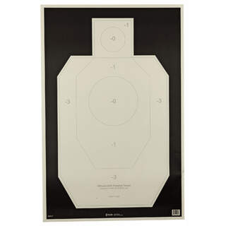 Action Target IDPA Paper 23"x35" 100 Pack